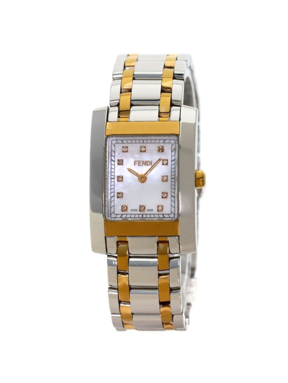 Fendi Square Watch SS